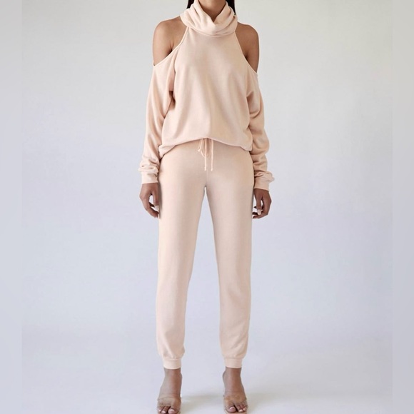 LANSTON || Porter Cold Shoulder Pullover in Blush - SZ XS ✨NEW W/ TAGS✨ - Picture 8 of 12